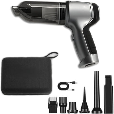 Portable Air Blower/Car Vacuum,3-in-1 Handheld Cordless Vacuum Cleaner,Portable Mini Car Vacuum Cleaner for Car&Home Cleaning