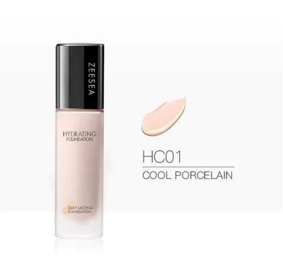 ZEESEA Silky Lasting Liquid Foundation- Hydra & Matte Makeup Concealer Brightening Waterproof BB Cream