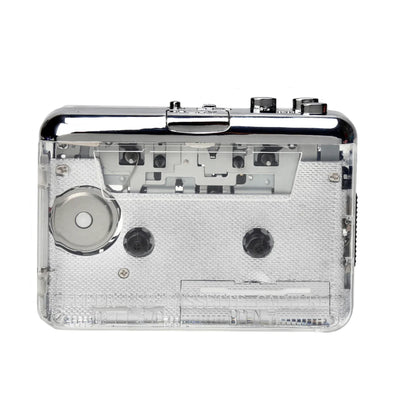 TON010 Cassette Player Portable Tape Recorder To Mp3 Full Transparent Shell USB Cassette Capture To MP3 Format Tape Music Player