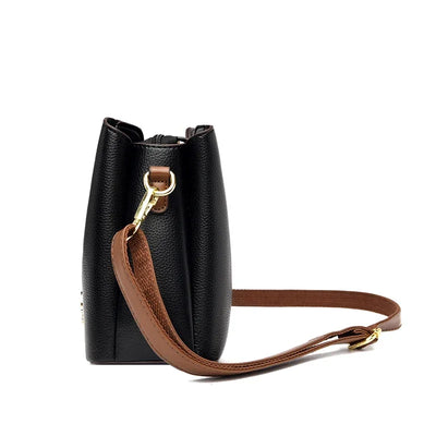 Genuine Brand Soft Leather Women’s Handbags High Quality Small Shoulder Bags Women Luxury bags Fashion Ladies Crossbody Bags Sac