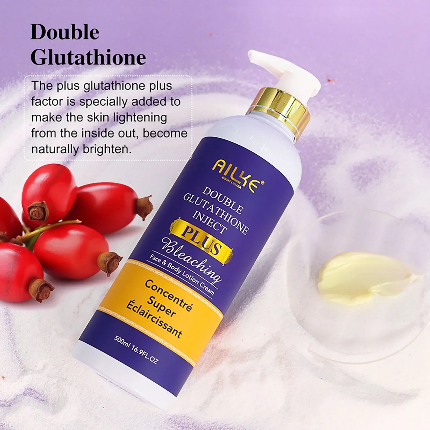 AILKE Premium Skin Lightening Cream - Dark Spot Corrector for Uneven Skin Tone - Face, Body, Underarm, Knees, Elbows, Knuckle