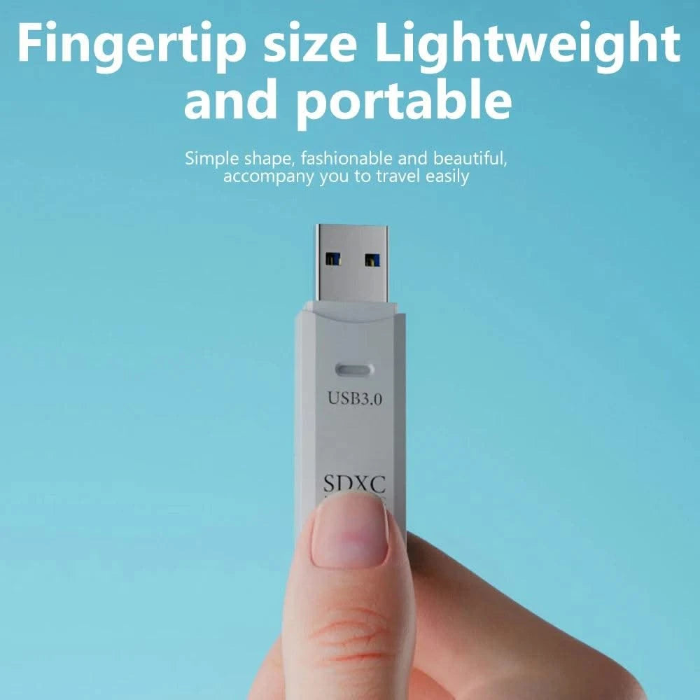 2 in 1 USB 3.0 Card Reader Micro TF sd card Reader usb adapter High Speed Cardreader TF Memory card For PC Laptop Accessories - Elanique