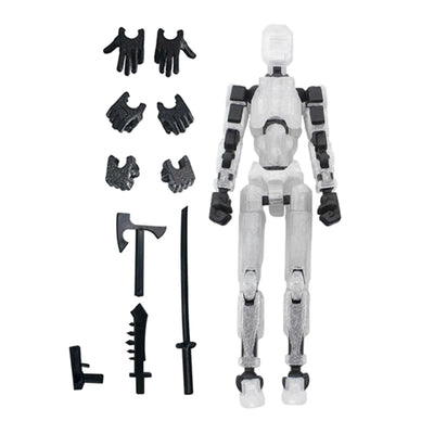 Multi-Jointed Action Figure Movable Shapeshift Robot 3D Printed Mannequin Dummy Figures Toys Kids Adults Parent-children Games