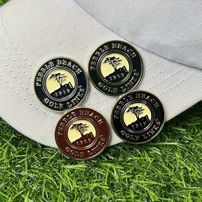 "Elegant Gift-Ready" Charming Magnetic Golf Hat Clip With Durable Metal Ball Marker - Ideal Gift For Women Golf Enthusiasts - Elanique