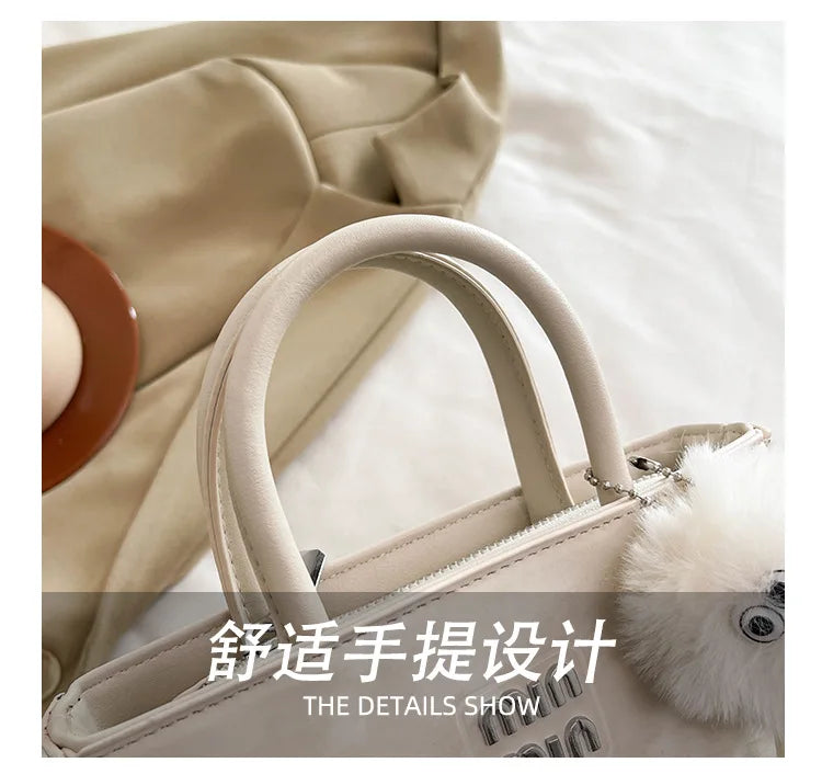 2025 New Women's Luxury Handbag Designer Small Square Purse Fashion Top Handle Crossbody Bag Elegant Shoulder Bag Trendy Clutch