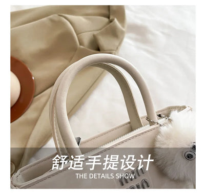 2025 New Women's Luxury Handbag Designer Small Square Purse Fashion Top Handle Crossbody Bag Elegant Shoulder Bag Trendy Clutch