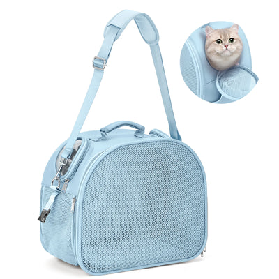 Cat, Dog Carrier Bag for Pets Up to 13 Lbs, Carrier for Medium Small Cats Dogs Airline Approved Travel Carry As Pets Go to Home