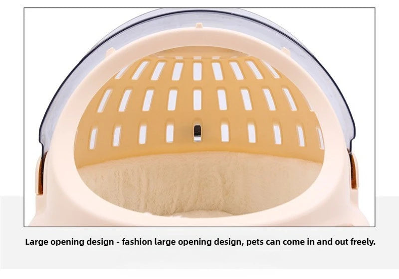 Pet Air Carrier Strong Bearing Capacity Travel Portable Car Space Capsule Small Cats Carriers Breathable Pet Products Supplies