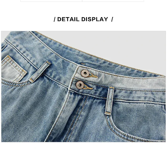 Semir 2025 Women Jeans Autumn New High-waisted Wide-leg Pants All-match Trousers for Women