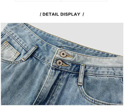 Semir 2025 Women Jeans Autumn New High-waisted Wide-leg Pants All-match Trousers for Women