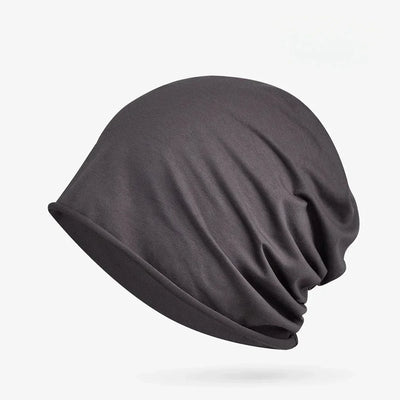 Hats Beanies For Men Women Unisex Autumn Summer Beanie Cotton Solid Color Elastic Bonnet Hip Hop Baggy Cap Male Female Thin