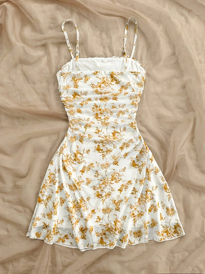 Women Summer Dresses 2025 New Sexy and Fashion Dress Romantic Field Simple Simple Elegant Dress