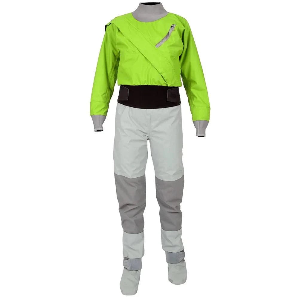 Women's Waterproof and Breathable Padded Dry Suit, Latex Neck, Sleeve Cover, Kayaking, Fishing, Surfing, W18