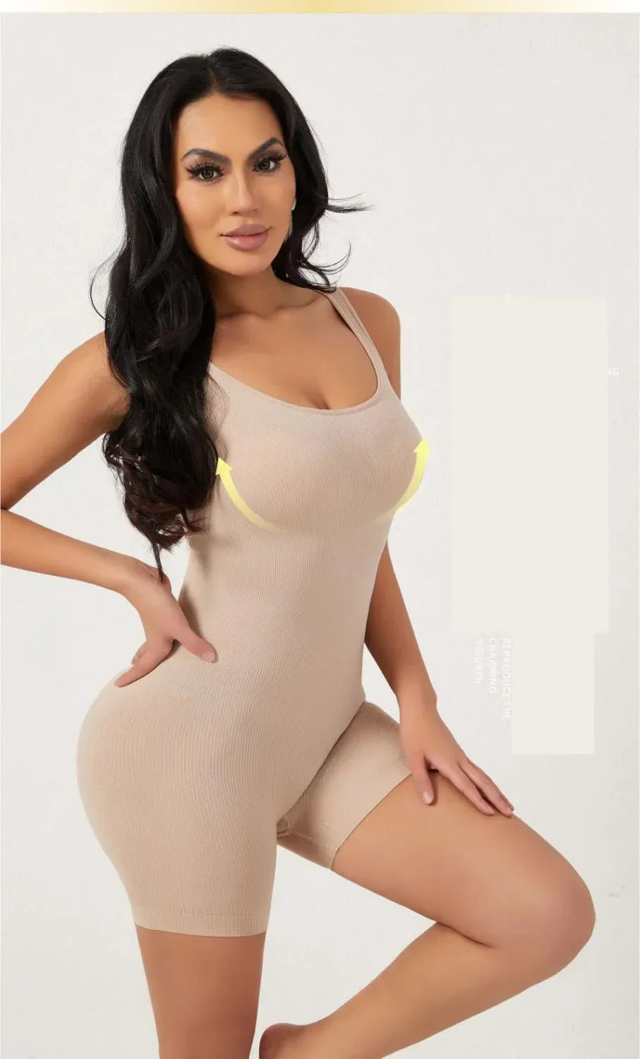 Women's Sleeveless Jumpsuit  Abdomen and Hips Women's Solid Color Sexy Tight-fitting Sports Yoga Jumpsuit  Fitness Clothes