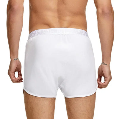 2024 Men's Cotton Jersey Boxer Short Loungewear Underwear Loose Fit Underpants Sleepwear Shorts Boxers for Men