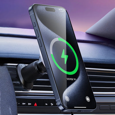 Magnetic Smartphone Support for MagSafe Car Mount 360 Degree Rotation Phone Holder Fit for iPhone 12 13 14 15