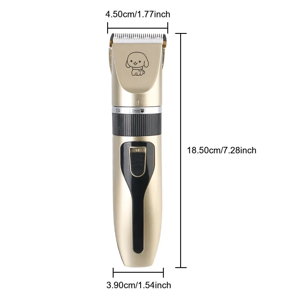 Pet Hair Clipper Haircut Trimmer Shaver Set For Rabbit Dog Cat Puppy Grooming Clipper Cutter Pet Supplies Electric Scissors