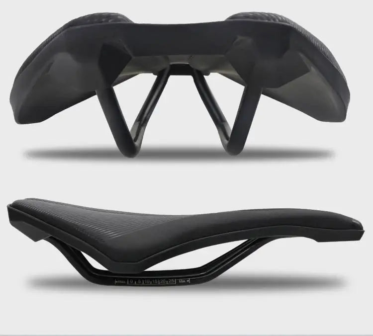KOCEVLO Bicycle Seat Saddle Mtb Road Bike Steel Saddles Mountain Bike Racing Saddle Pu Breathable Soft Comfortable Cushion
