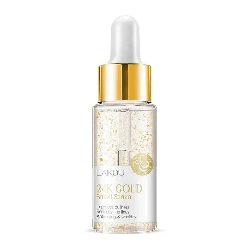 Snail Face Cream 24K Gold Snail Serum Improve Dry Rough Skin Anti-Wrinkle Whitening Moisturizing Facial Essence Skin Care