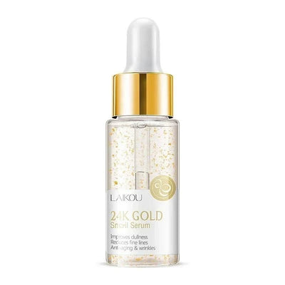 Snail Face Cream 24K Gold Snail Serum Improve Dry Rough Skin Anti-Wrinkle Whitening Moisturizing Facial Essence Skin Care