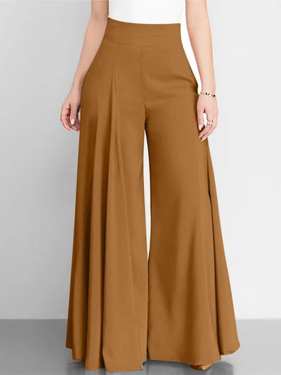 Fashion High Waist Wide Leg Pants For Women Elegant Casual Office Solid Loose Long Pant New Spring Autumn Womens Clothing