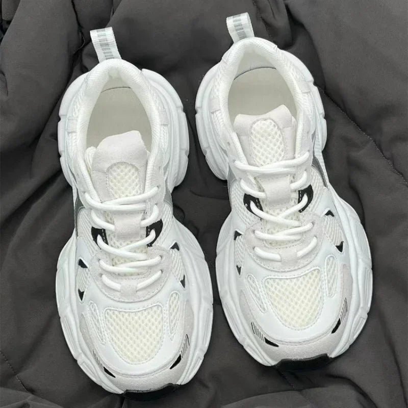 2024 Sneakers Mesh Breathable Shoes  Women Men Sports Running Casual Ladies Fitness Vulcanize Shoes Baskets Women's Luxary traf