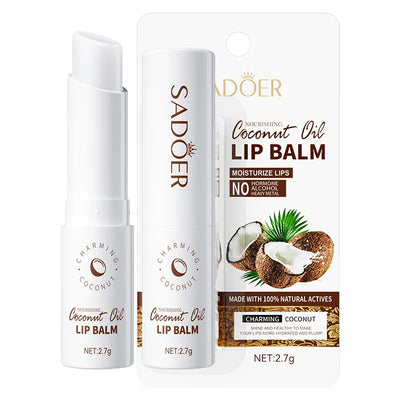 SADOER Lip Aloe Balm Nourishing, Hydrating and Moisturizing Preventing Cracking and Repairing Lips Gentle Non Irritating