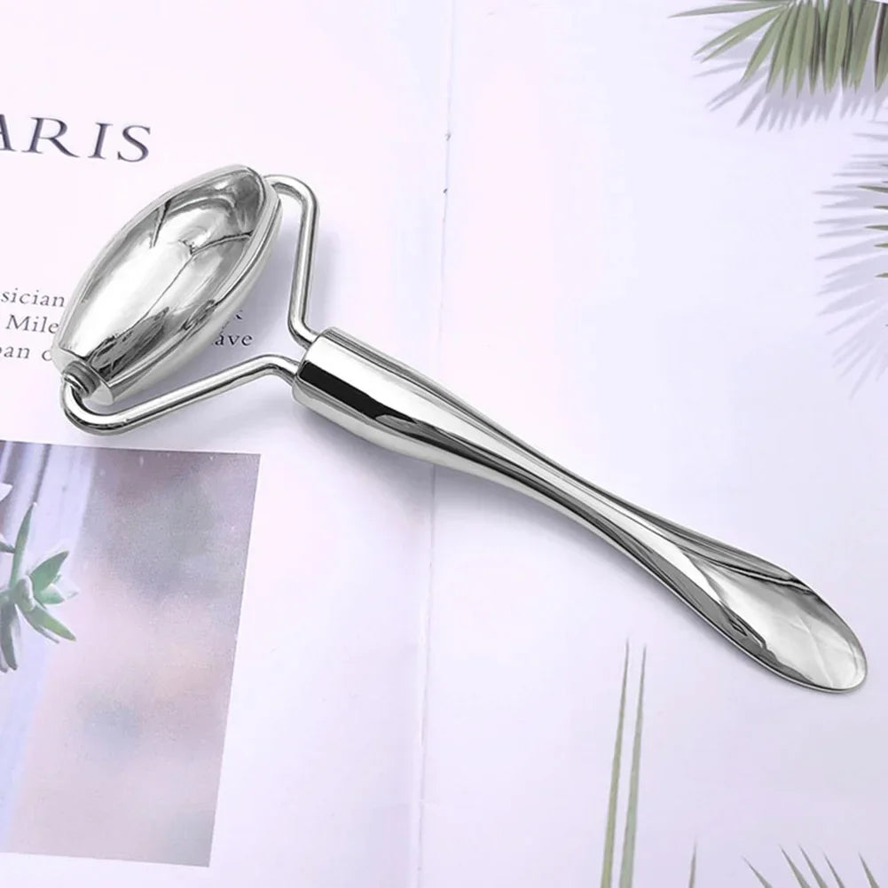 Face Eye Roller Massage Neck Stick Spatula Massager Anti Eye Pouch Dark Circles Cream Spoon Applicator Removal Shrink Pores