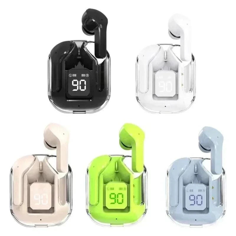 HK3 TWS Bluetooth wireless earbuds, HIFI transparent earbuds, LED power supply digital display stereo,suitable for Xiaomi iPhone