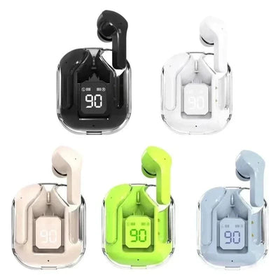 HK3 TWS Bluetooth wireless earbuds, HIFI transparent earbuds, LED power supply digital display stereo,suitable for Xiaomi iPhone