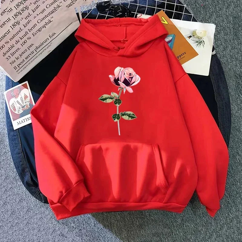Women's Sweatshirts Hot Sales Autumn Winter Pullovers Hoodies Versatile Woman Style Fashion Casual Sports Print Daily Simplicity
