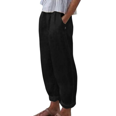 Teen Sweatpants Summer Women'S Solid Color High Waist Stitching Casual Pants Women Joggers Trousers Korean Fashion Trousers