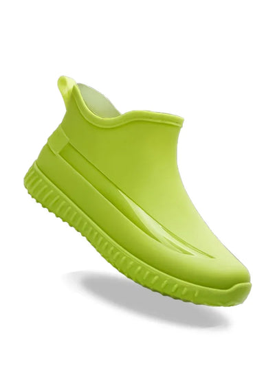 Women's Rain Boots Are Fashionable, Lightweight, Thick Soled, Wear-resistant, Rainproof, and Slip Resistant When Worn Externally