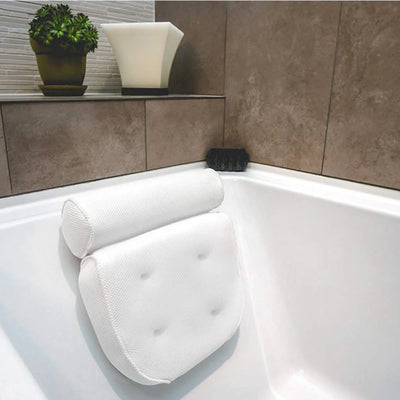 Bathroom Pillows Bath Pillows Come with Head Neck Shoulder and Back Support That Super Thick and Soft for The Best Relaxation