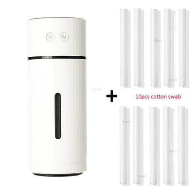 260ML Wireless Air Humidifier USB Aromatherapy Diffuser 1000mAh Rechargeable Battery Ultrasonic Cool Mist Maker Quiet Fogger