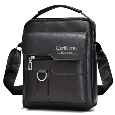 Men's bags can be carried on one shoulder with a slanted strap. Made of PU material, they are suitable for business outings.