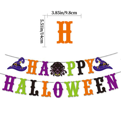 Halloween Decoration Banner for Home Living Room Decoration Halloween Party