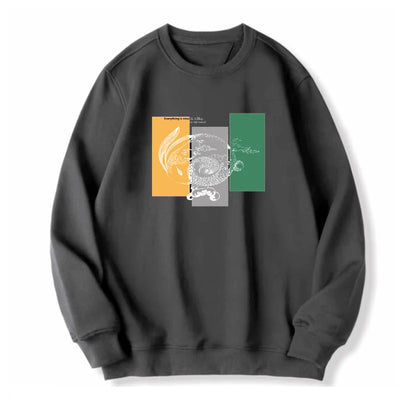 Oversized Tops Men Plus Size Autumn Pullovers Sweatshirts 6XL 7XL 110-180kg Man Round Neck Long Sleeve Printed Big Size Clothing