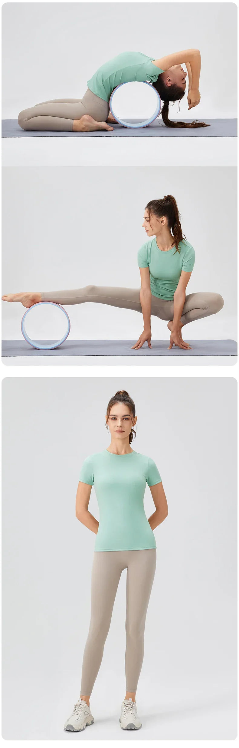 2024 Women Sports Shirt Tight Yoga top Quick Dry Gym Top Outdoor Short Sleeve Running Sportswear Women T-shirts - Elanique