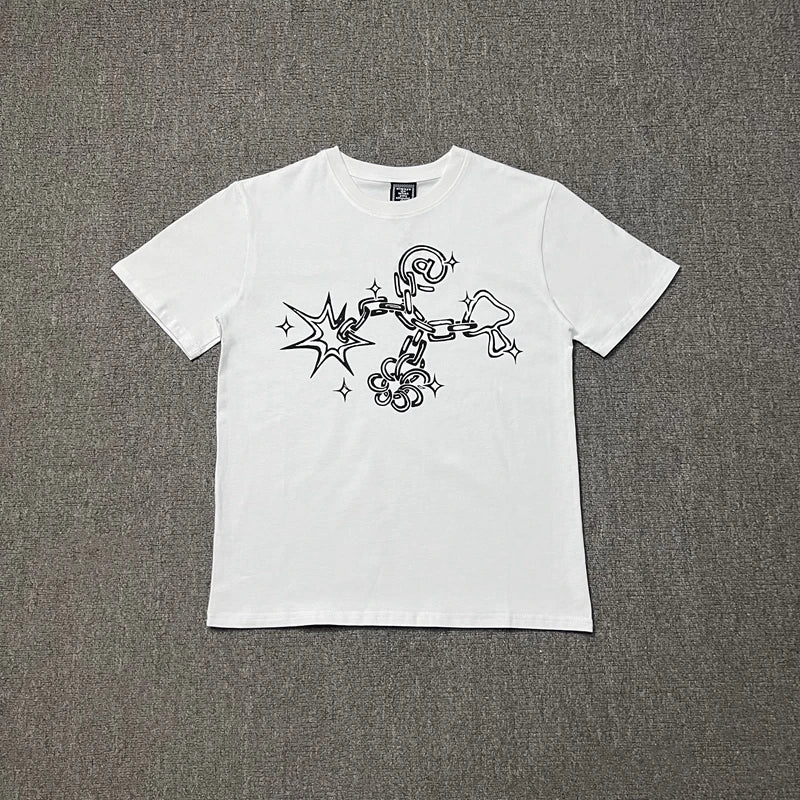 Hot Sale Men Women T Shirt Designer Tee ADWYSD Print Short Sleeve Luxury Brand Oversized Top Round Neck Men Women Cotton T-Shirt