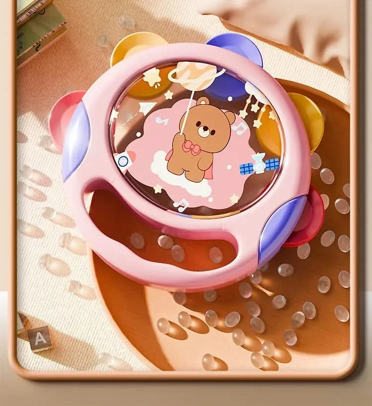 Baby toys, hand-held drums, percussion instruments, baby hand-held tambourines