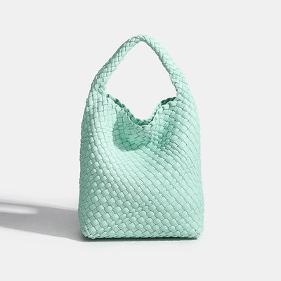 Designer bag Luxury 2024 woman bag Brand New Product PU Small size hand-woven bucket bag High quality Women's handbag