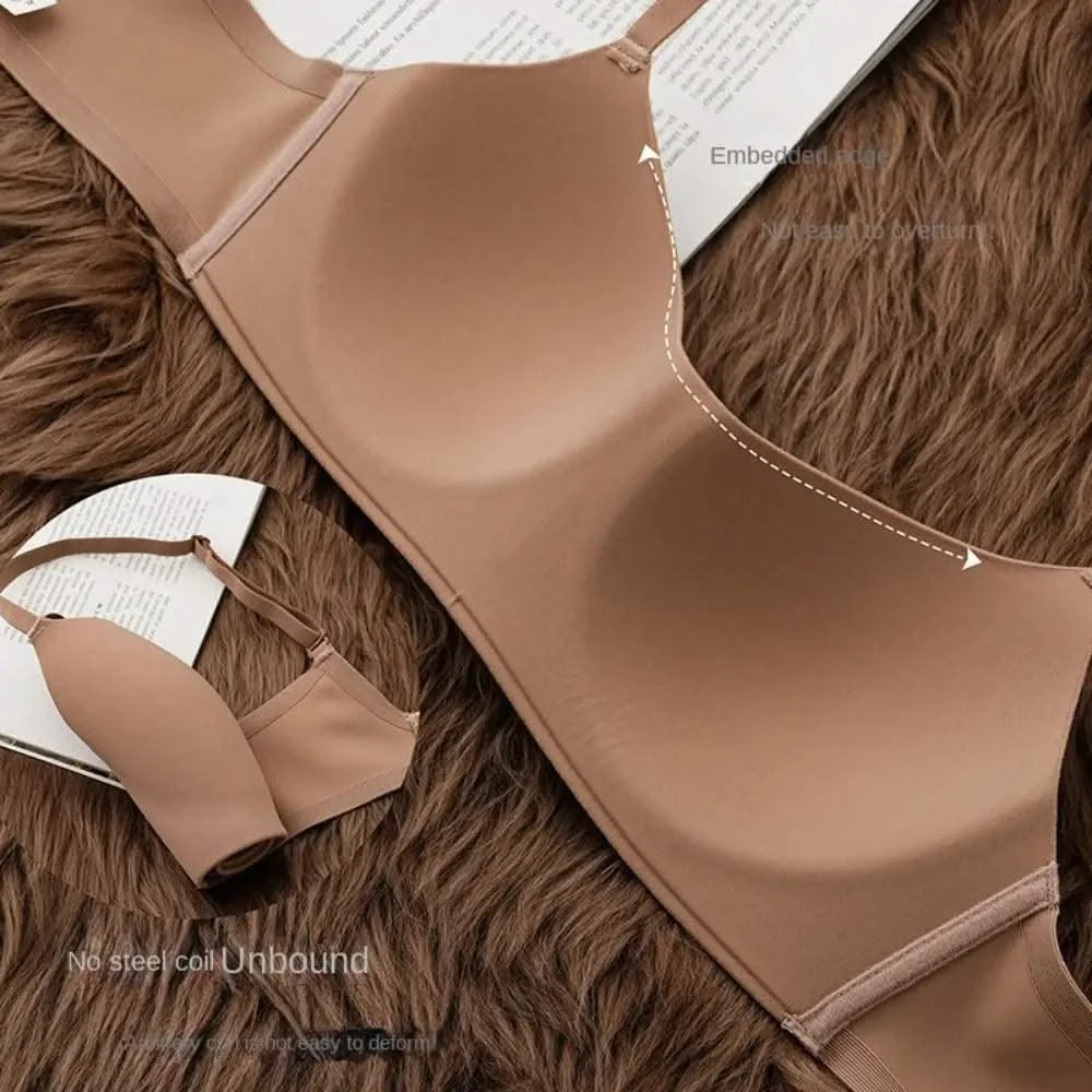 Wireless One-piece Underwear for Women Anti-sagging Comfort Push Up Bras for Women Seamless Back Smoothing Bras for Women Women