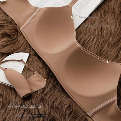 Wireless One-piece Underwear for Women Anti-sagging Comfort Push Up Bras for Women Seamless Back Smoothing Bras for Women Women