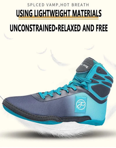 2024 New Wrestling Shoes for Men Non Slip Breathable Boxing Sneakers Wrestling Training Shoes Wear-Resisting Combat Sneakers
