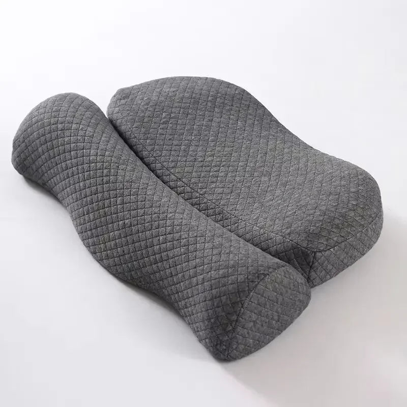 2025 Cervical Memory Foam Contour Pillow for Side Sleepers Ergonomic Orthopedic Bed Pillow for Neck Pain Relief and Better Sleep