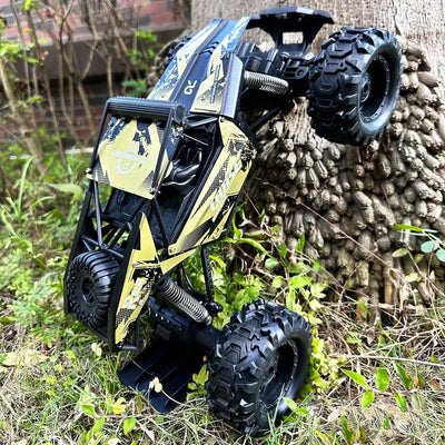 1:10 4WD RC Car With Led Lights Remote Control Cars Buggy Off Road 4x4 Radio Control Alloy Trucks Boys Toys for Chil