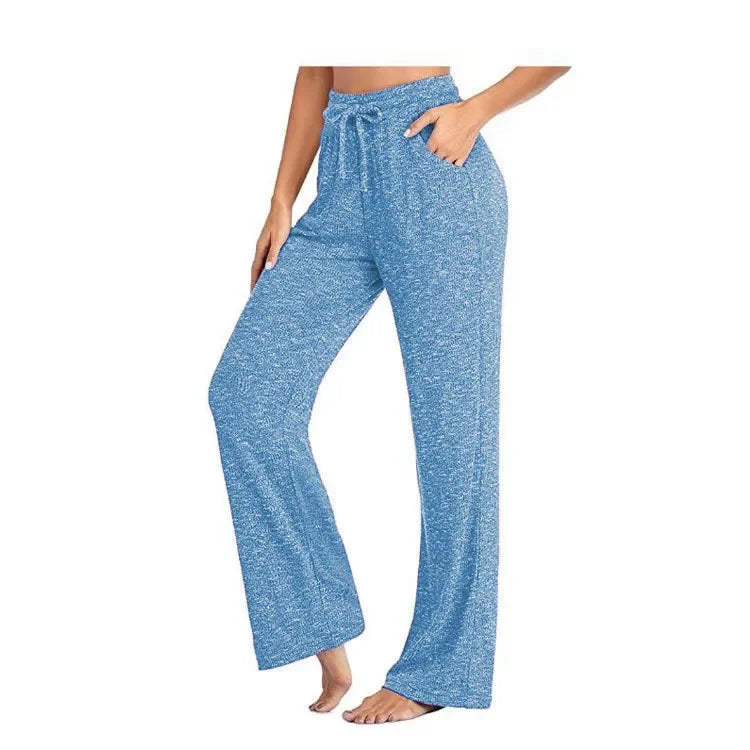 Pants Women Leggings 2023 Spring Autumn Period New Slacks Yoga Pants wide-legged Pants Cheap Women Leggings MYH027