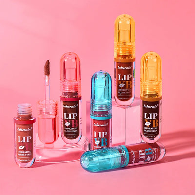 Lip Stain Vb Hydrating Gloss Stain 12HR Hydration Long-Lasting Moisturize Nourish Lips Hydra Honey Instant Glossy Wetness Makeup