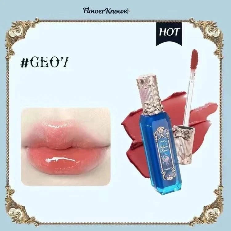 Flower Knows Moisturizing Long-lasting Lipstick Lip Gloss Nourishing  3.5g